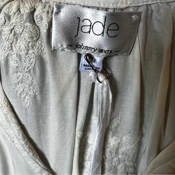 Johnny Was Jade blouse NWOT - Picture 6 of 7